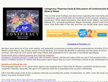 Tablet Screenshot of conspiracy-net.com